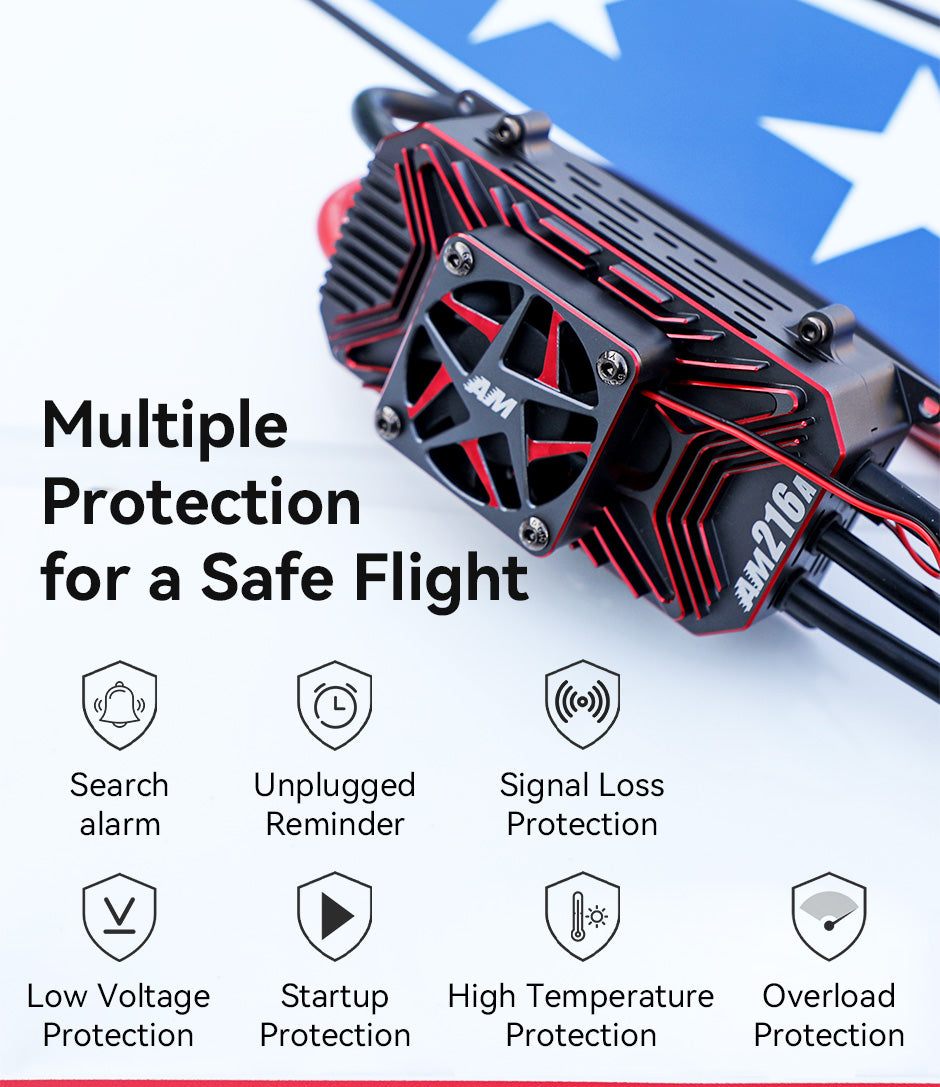 T-Motor AM850 combo 195KV 55-65cc 3D planes