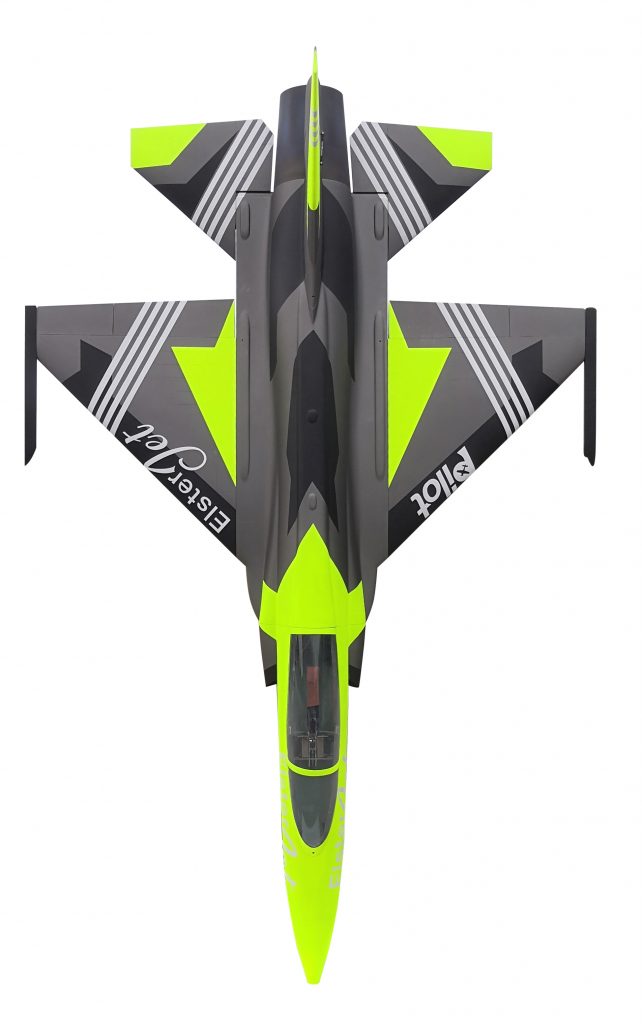 Pilot rc 2.2m FC1 3D 04 Fluorescent Yellow retract version