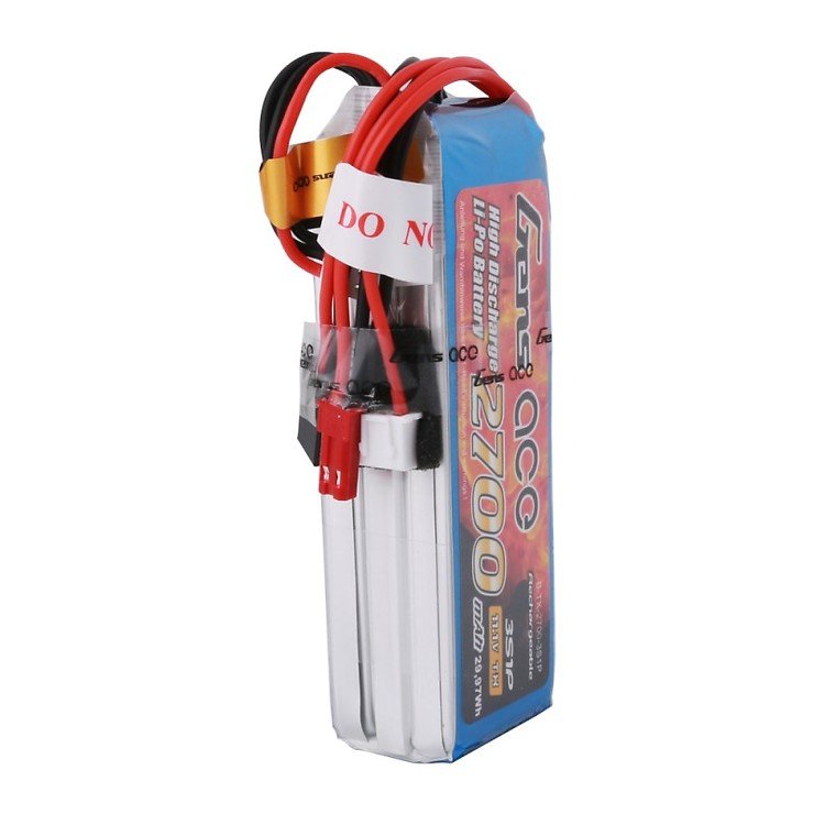 Gens ace 2700mAh 11.1V TX 3S1P Lipo Akku-Pack mit Futaba/JST-XHR/JST