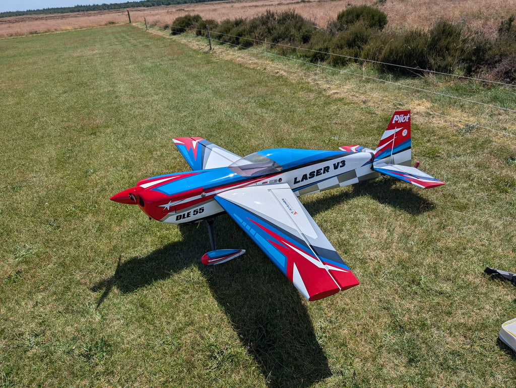Pilot rc Laser *V3* 09 RYU Color Scheme 88" 2.23m