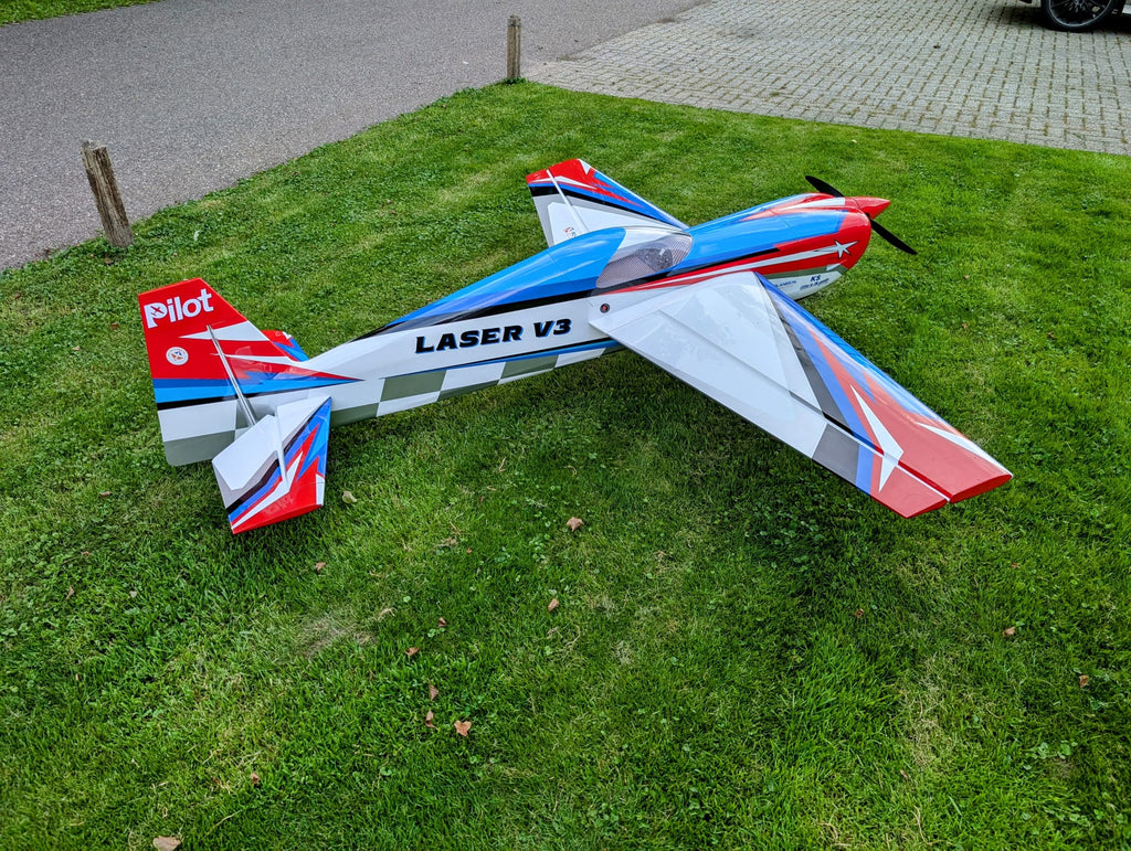 Pilot rc Laser *V3* 09 RYU Color Scheme 88" 2.23m