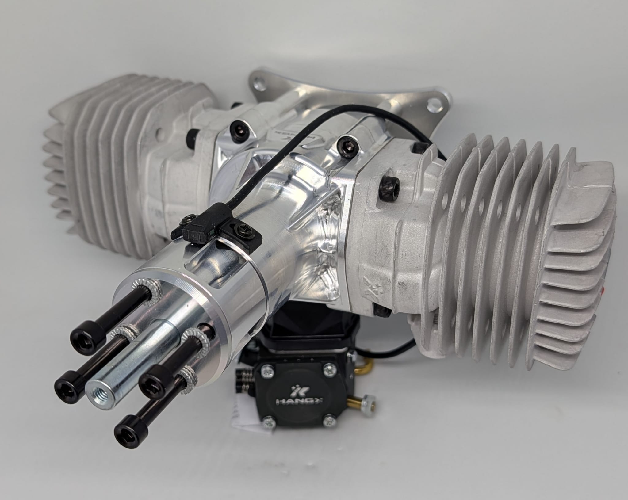 HANGX HX75 twin 74cc two stroke engine – Rc Planes