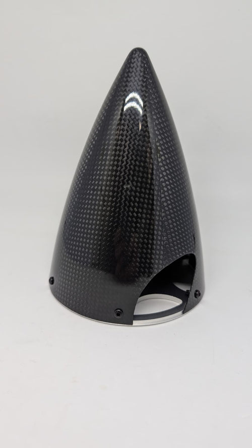 3" 76mm 2 Blades carbon fiber spinner
