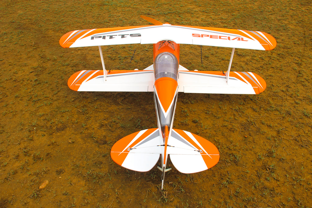 Pilot rc Pitts S2B 87" 01 orange/white