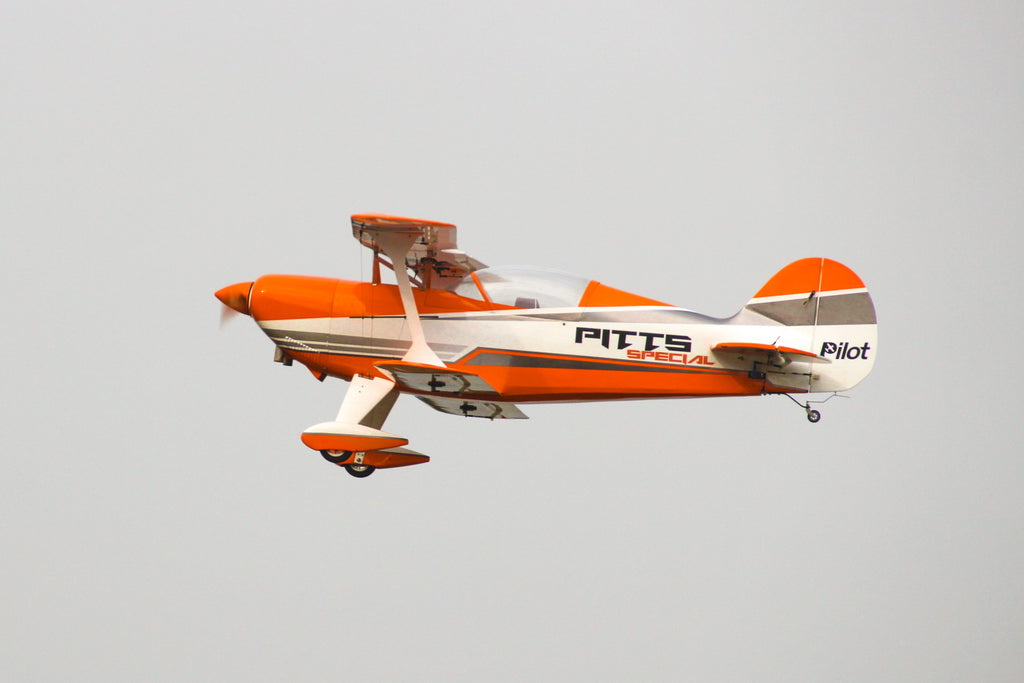 Pilot rc Pitts S2B 87" 01 orange/white