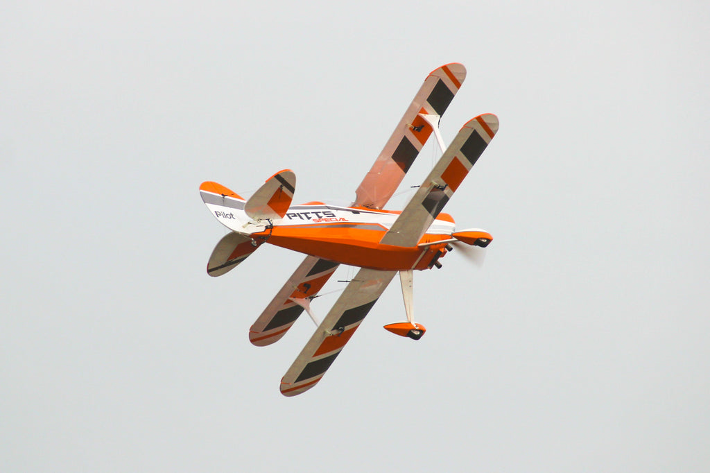 Pilot rc Pitts S2B 87" 01 orange/white