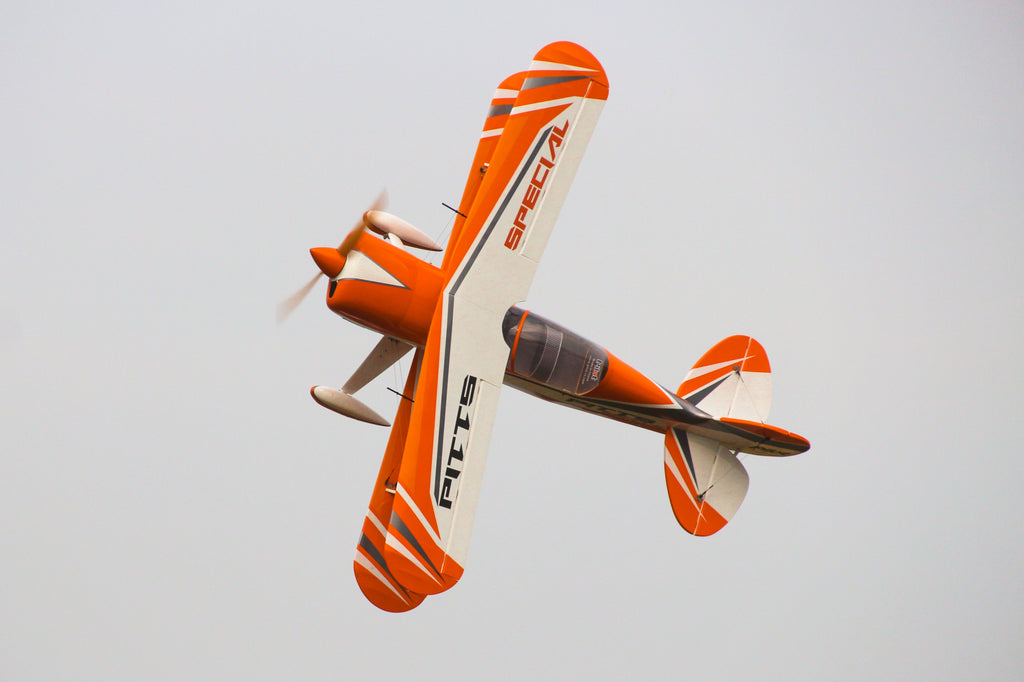 Pilot rc Pitts S2B 87" 01 orange/white