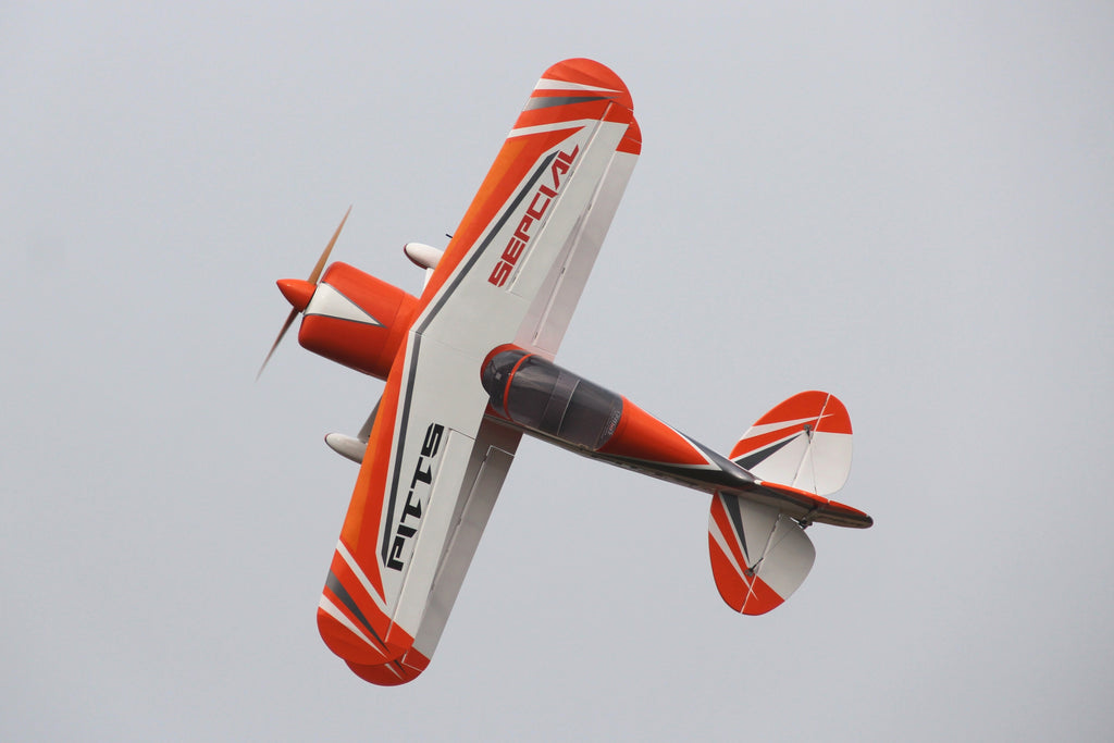 Pilot rc Pitts S2B 87" 01 orange/white