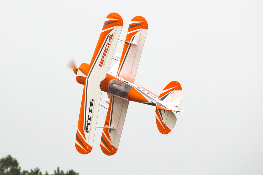 Pilot rc Pitts S2B 87" 01 orange/white