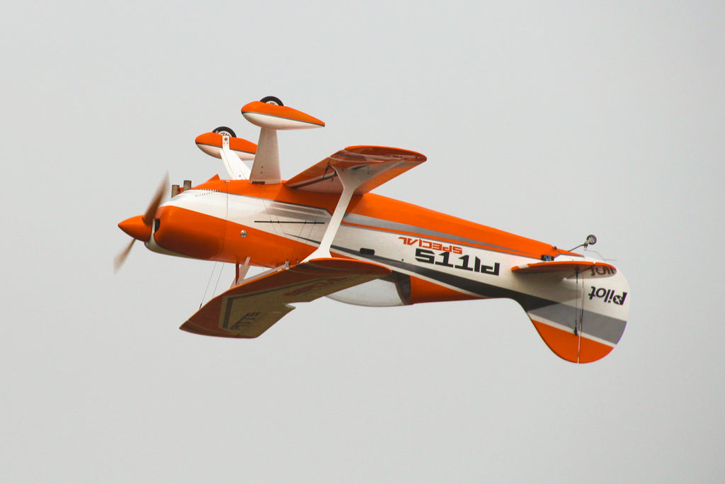Pilot rc Pitts S2B 87" 01 orange/white