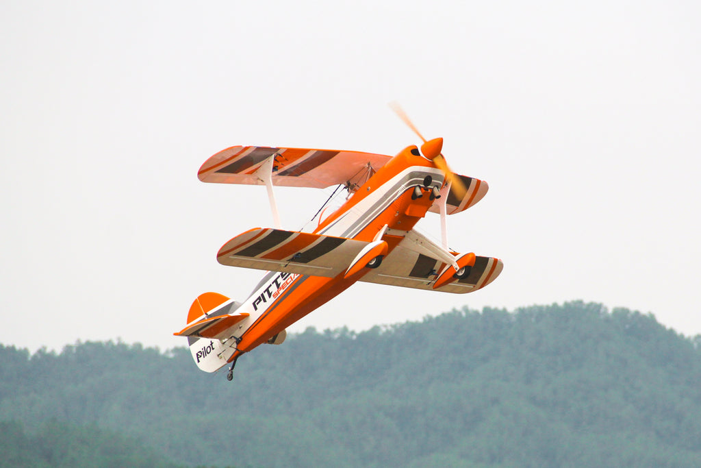 Pilot rc Pitts S2B 87" 01 orange/white