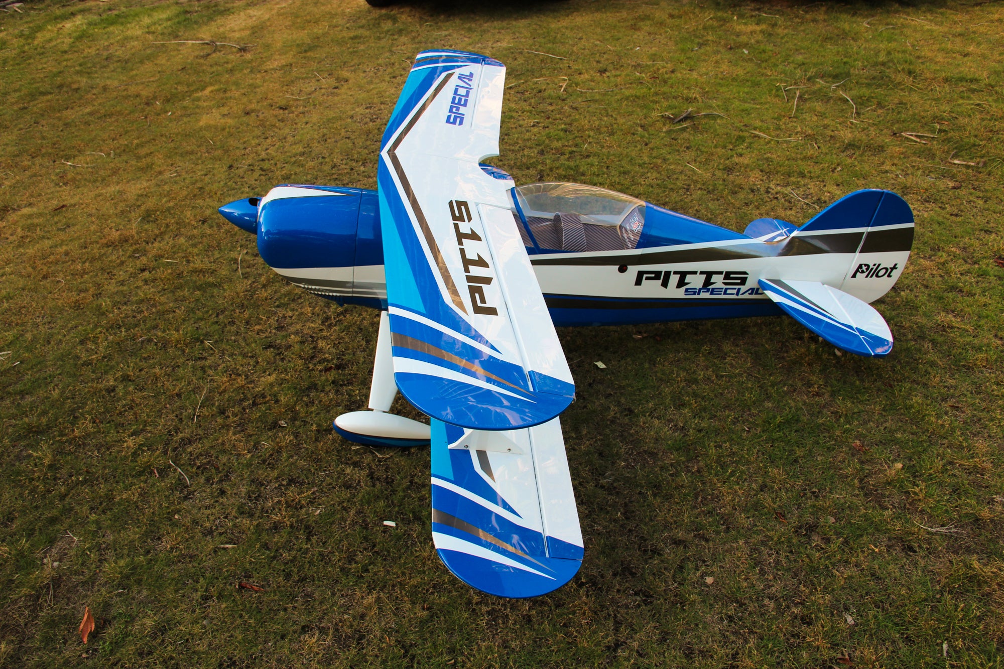 » Pilot rc Pitts special S2B orange/white/silver 87" 2.2m 100-120cc
