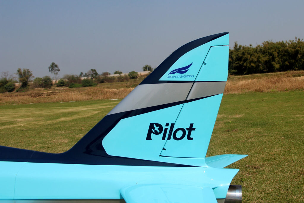 Pilot rc 2.2m Matrix incl retracts 01 white/blue