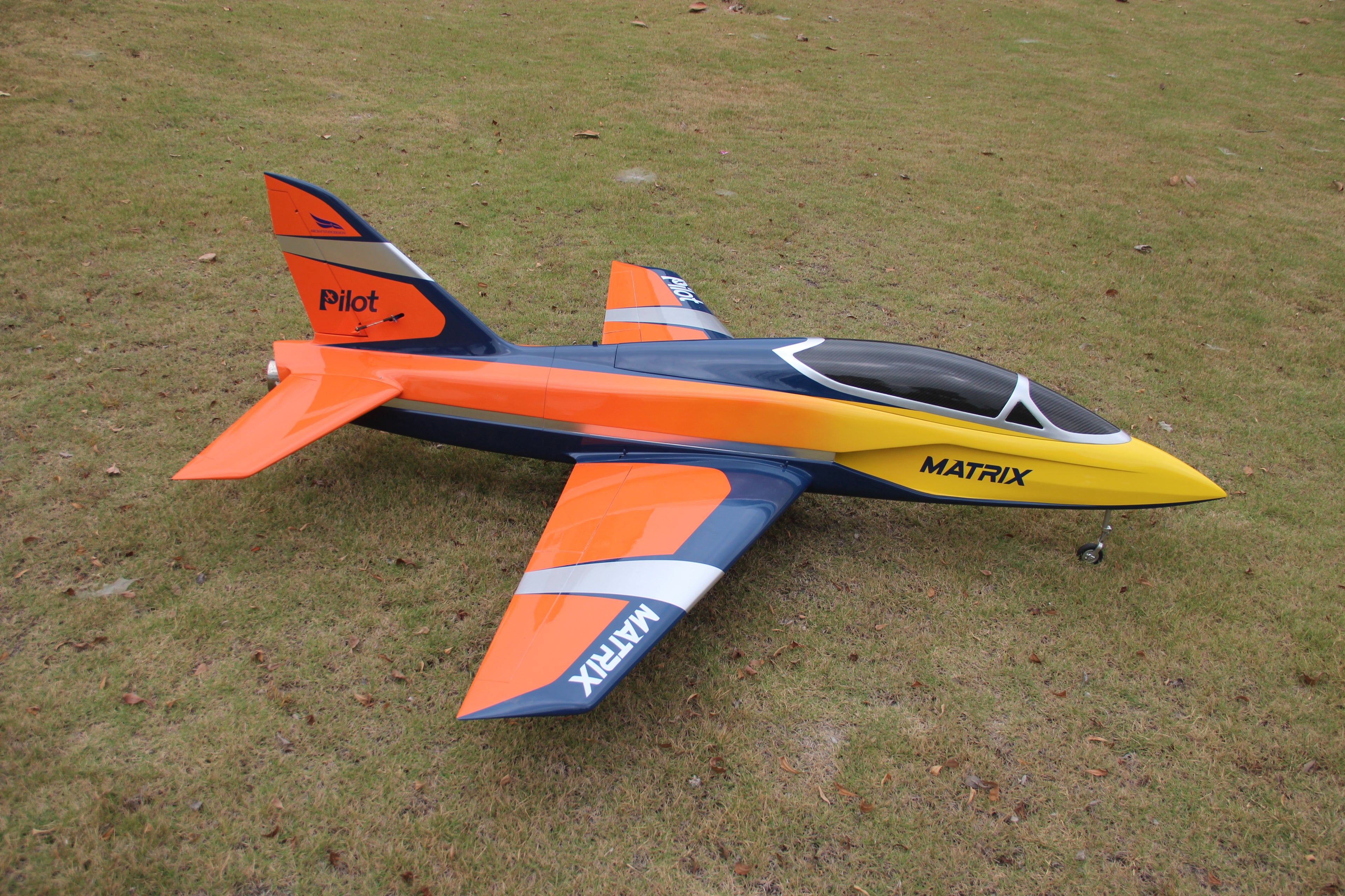 Pilot rc 2.2m Matrix incl retracts 02 orange/yellow/blue