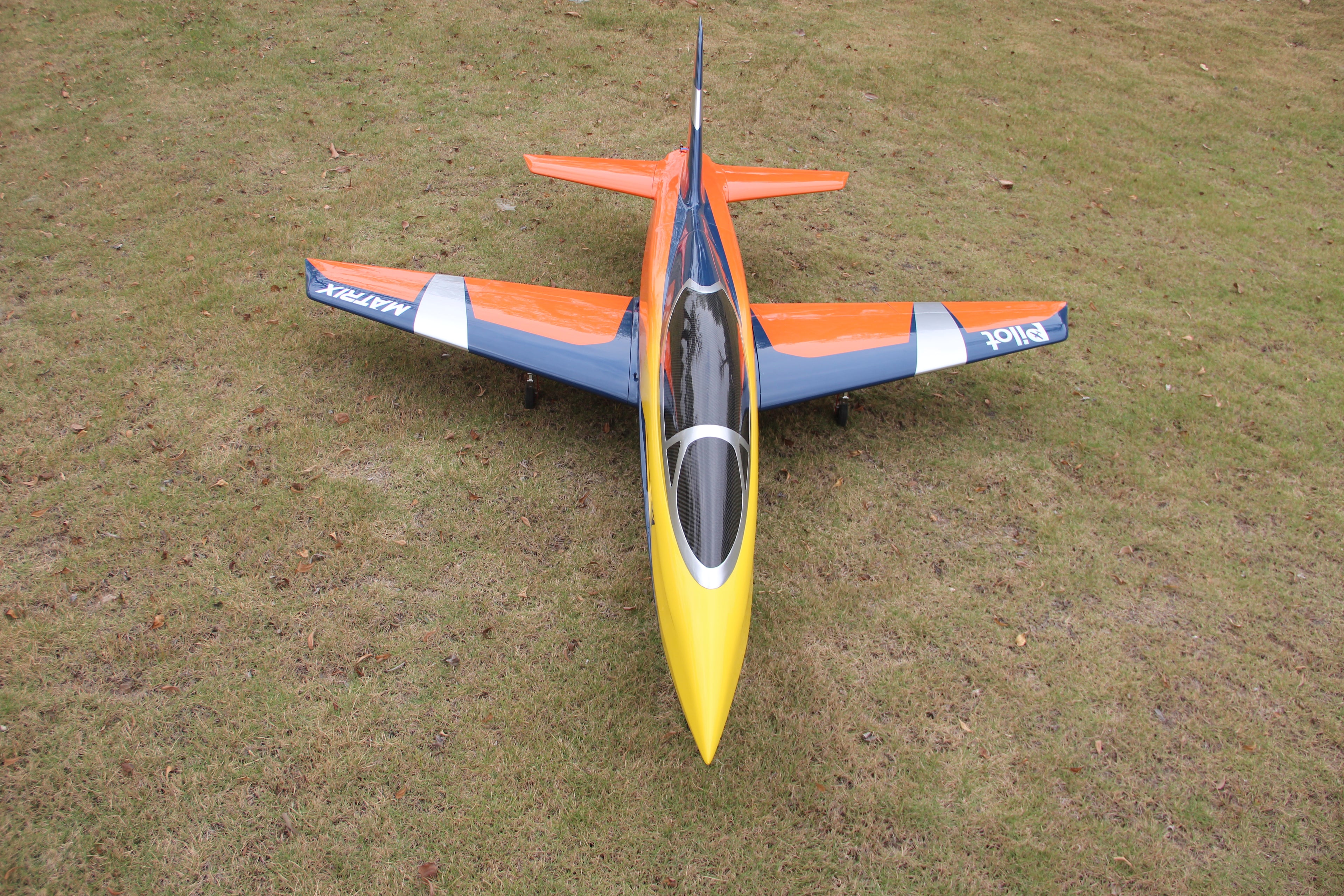 Pilot rc 2.2m Matrix incl retracts 02 orange/yellow/blue