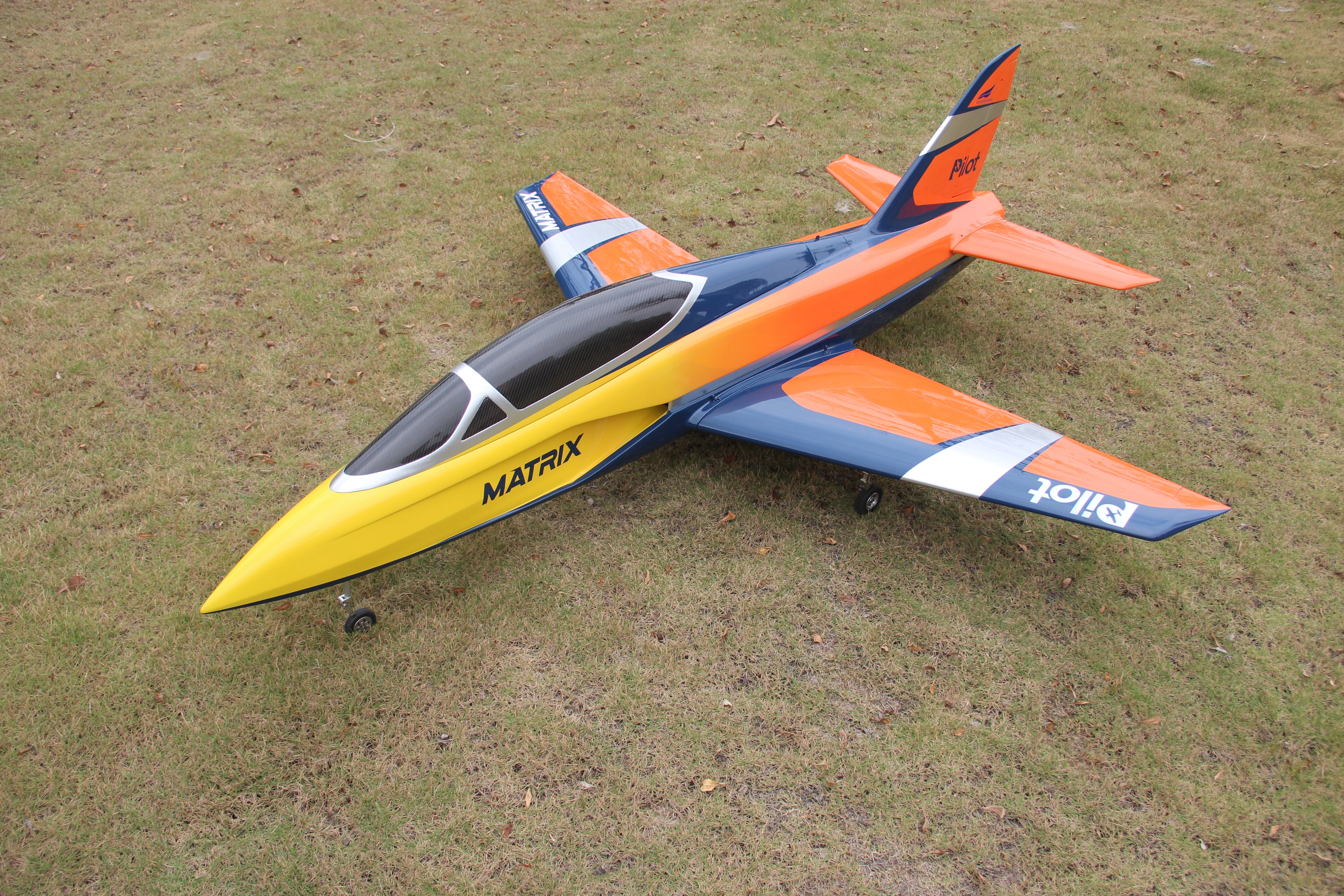 Pilot rc 2.2m Matrix incl retracts 02 orange/yellow/blue
