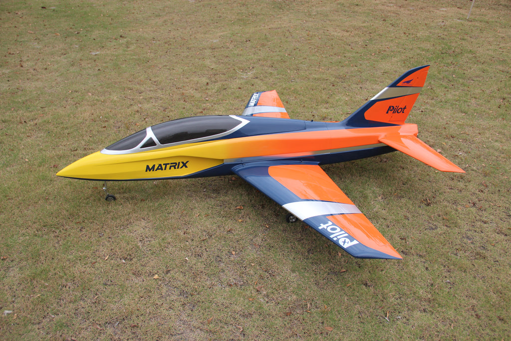 Pilot rc 2.2m Matrix incl retracts 02 orange/yellow/blue