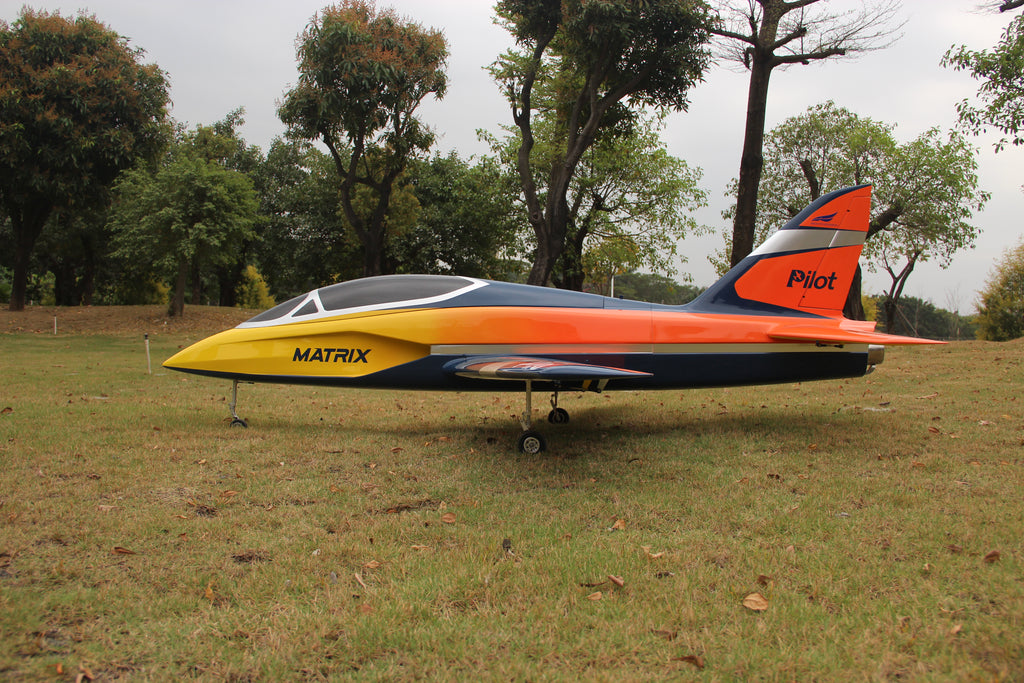 Pilot rc 2.2m Matrix incl retracts 02 orange/yellow/blue