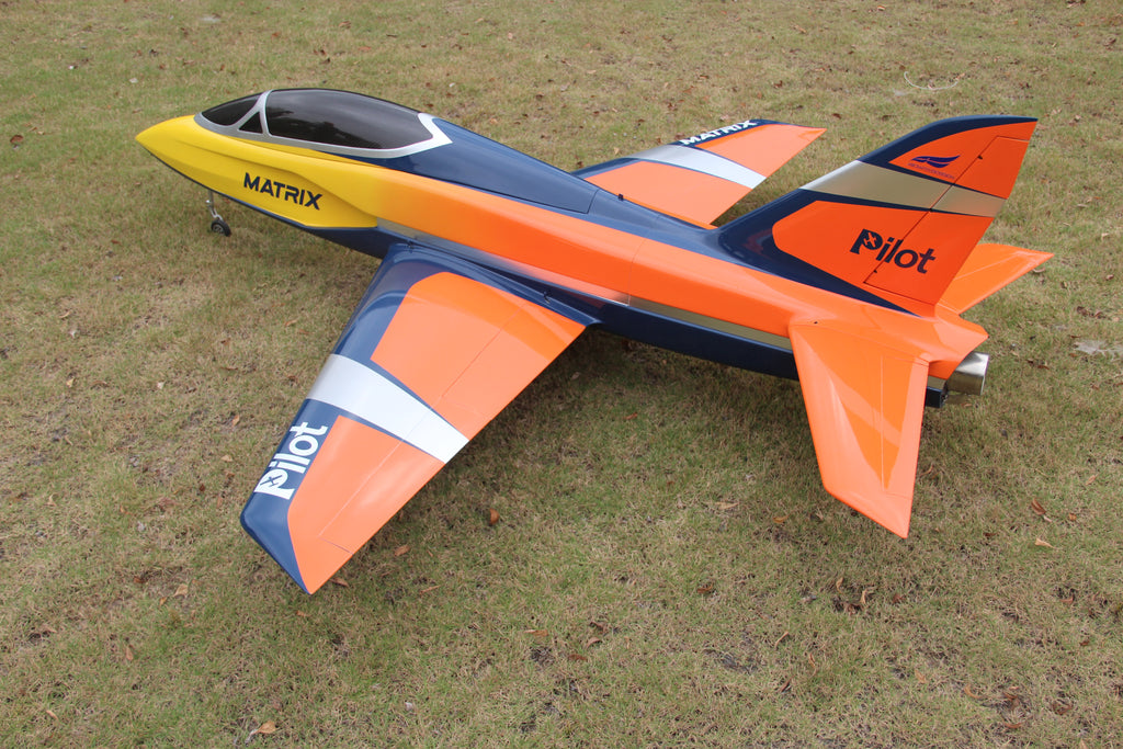 Pilot rc 2.2m Matrix incl retracts 02 orange/yellow/blue