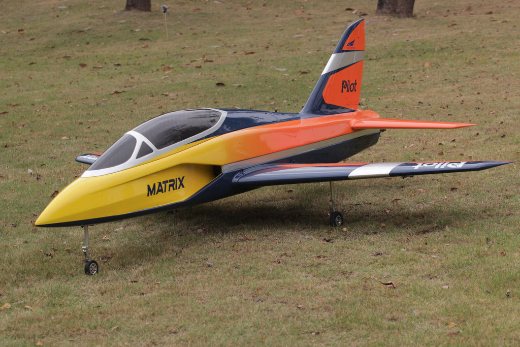 Rc Matrix Pilot rc 2.2m Matrix incl retracts 02 orange/yellow/blue – Rc Planes
