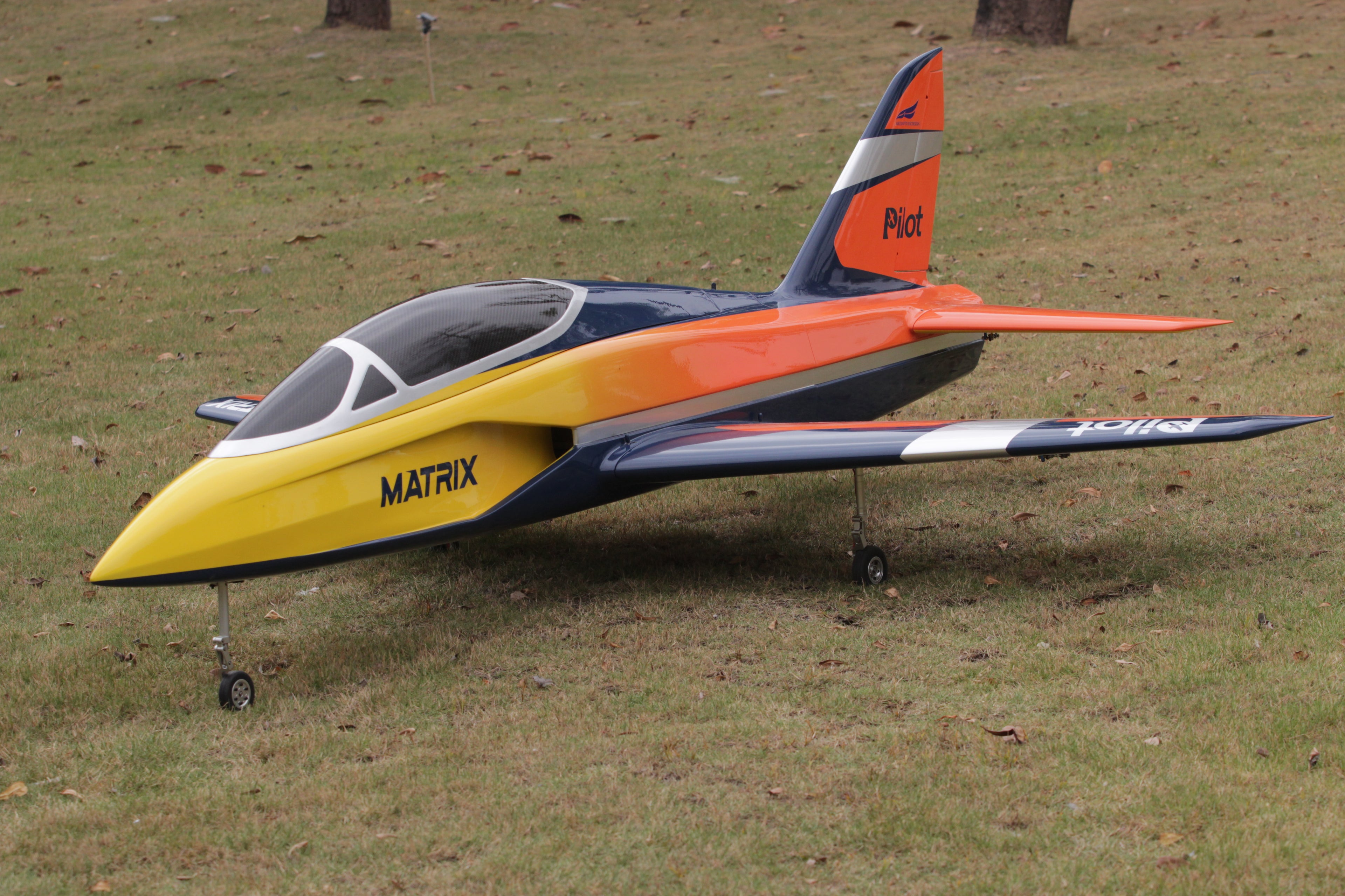 Pilot rc 2.2m Matrix incl retracts 02 orange/yellow/blue