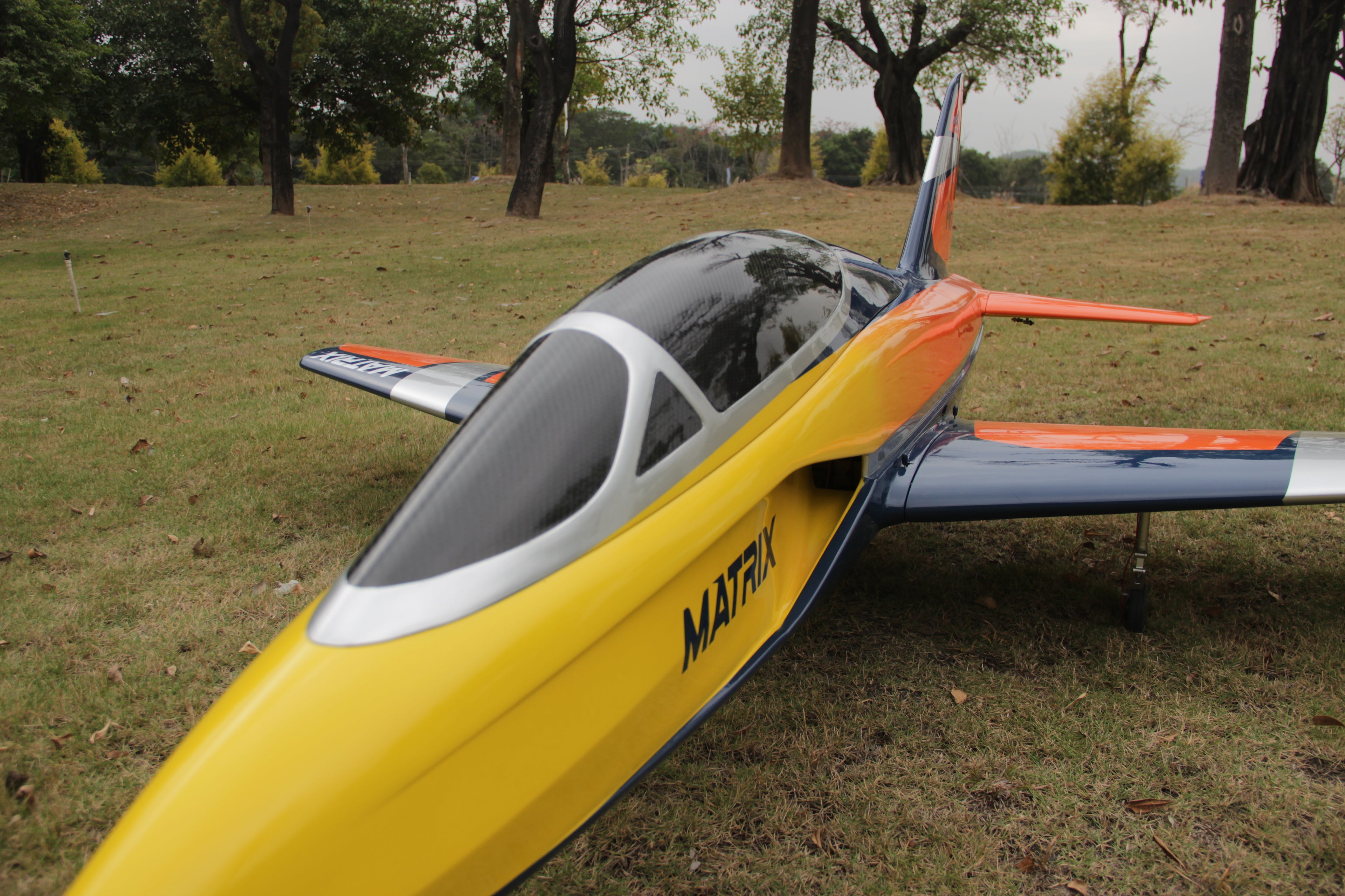 Pilot rc 2.2m Matrix incl retracts 02 orange/yellow/blue