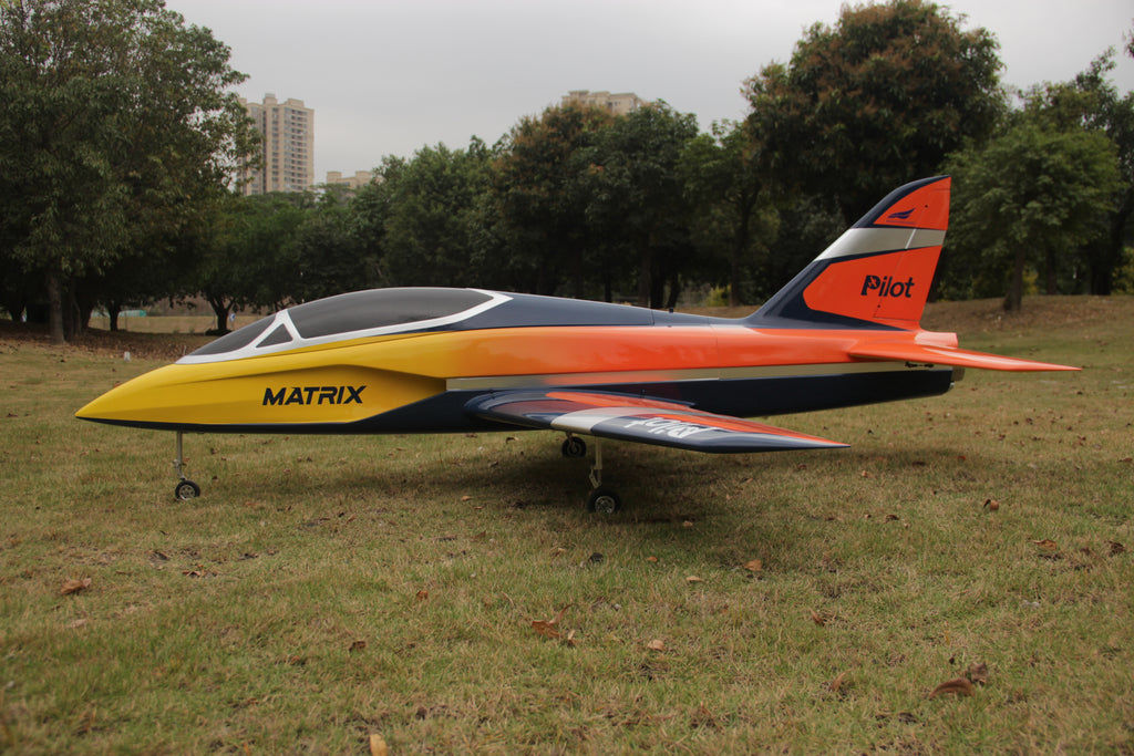Pilot rc 2.2m Matrix incl retracts 02 orange/yellow/blue