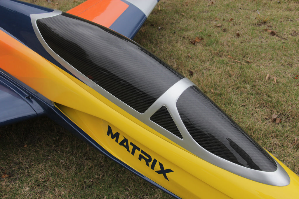 Rc Matrix Pilot rc 2.2m Matrix incl retracts 02 orange/yellow/blue – Rc Planes