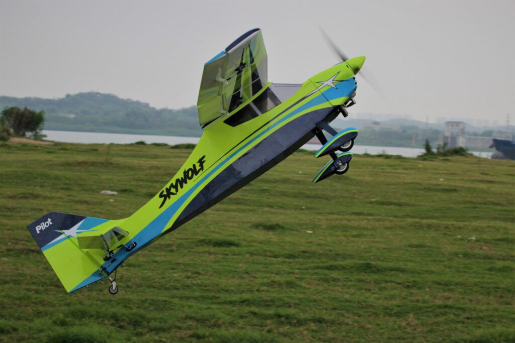 » Pilot rc Skywolf V2 04 green/blue 73" 1.85m