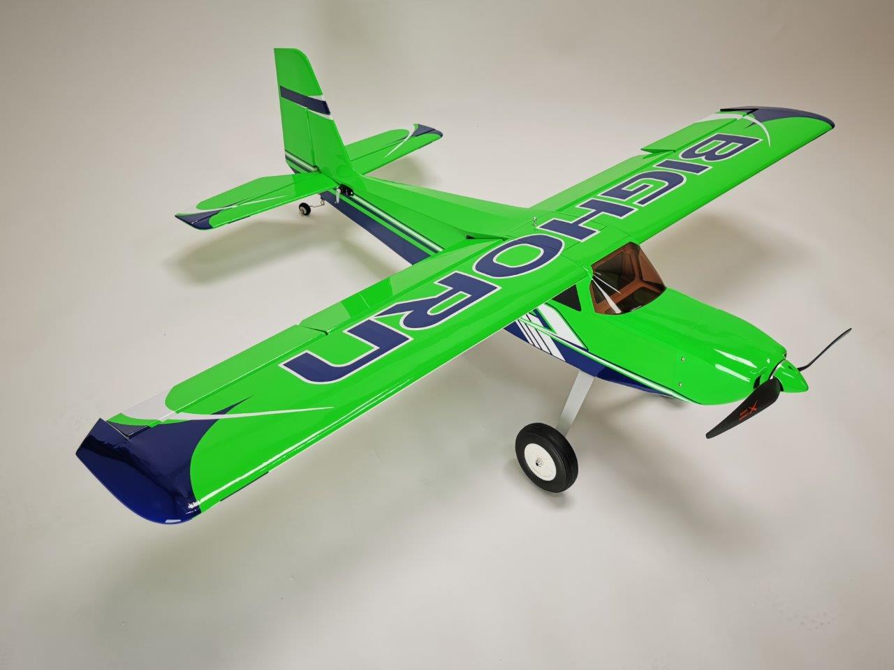 OMPHOBBY BIGHORN PRO green PNP 49” 1410mm with flaps