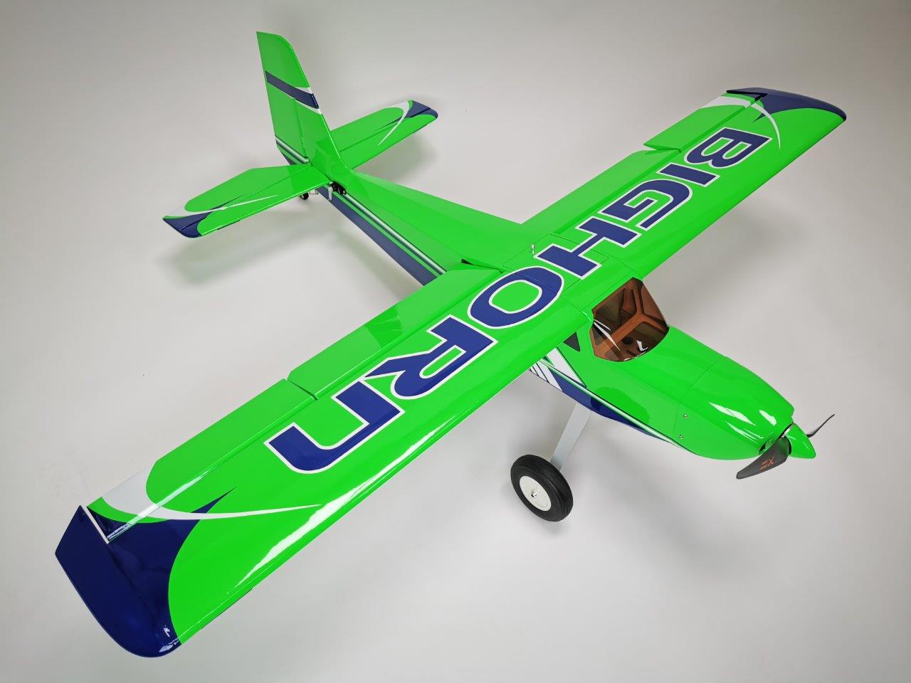 OMPHOBBY BIGHORN PRO green PNP 49” 1410mm with flaps