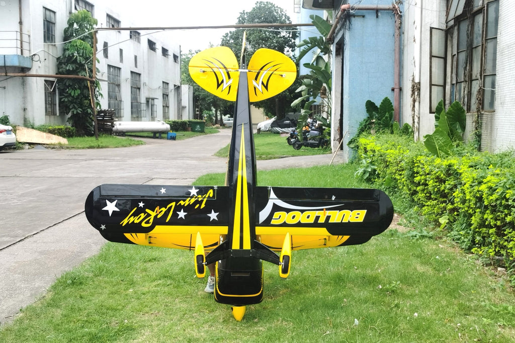 Pilot rc Pitts S2B 73" 03 Bulldog yellow/black