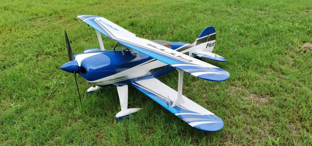 Pilot rc Pitts S2B 73" 02 blue/white