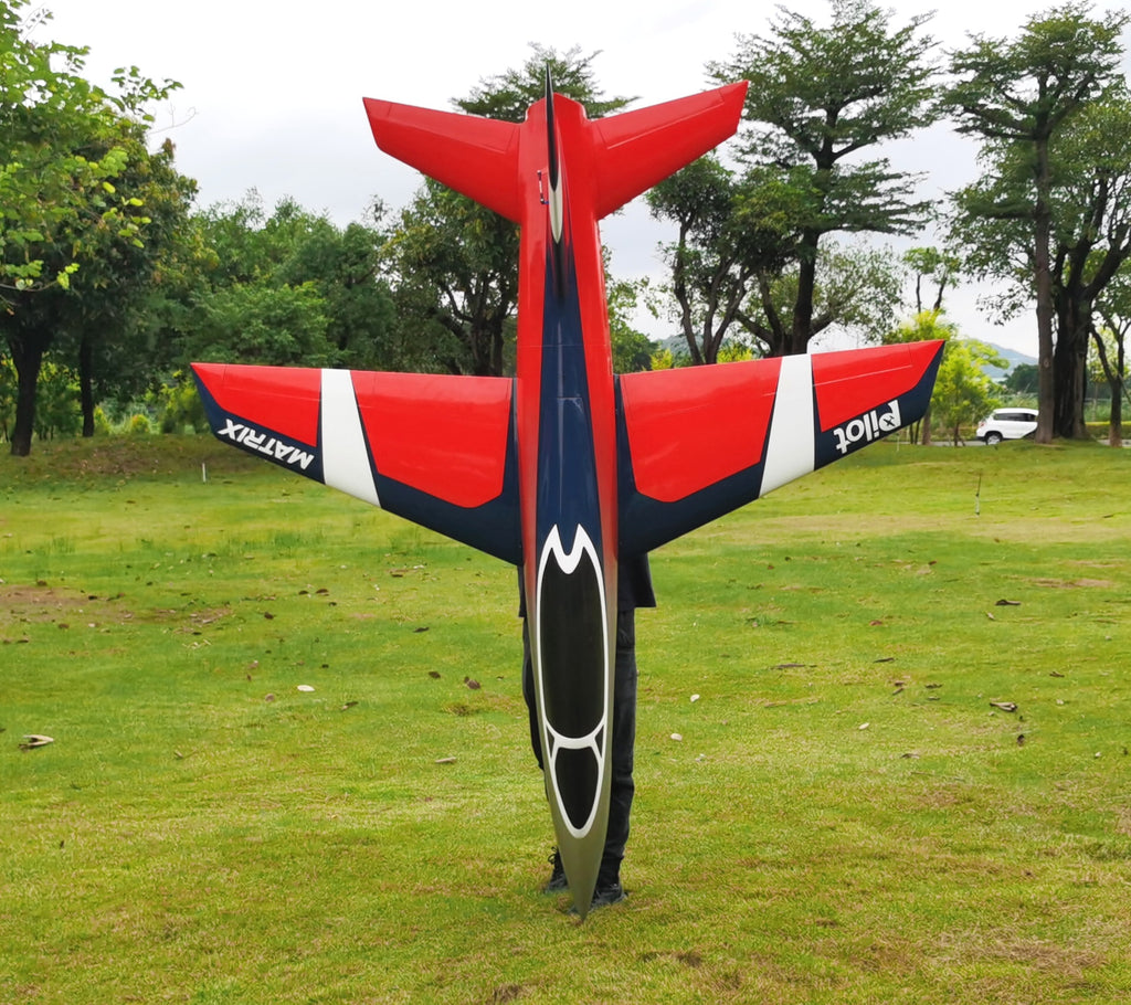 Pilot rc 2.2m Matrix incl retracts 04 red/blue/silver