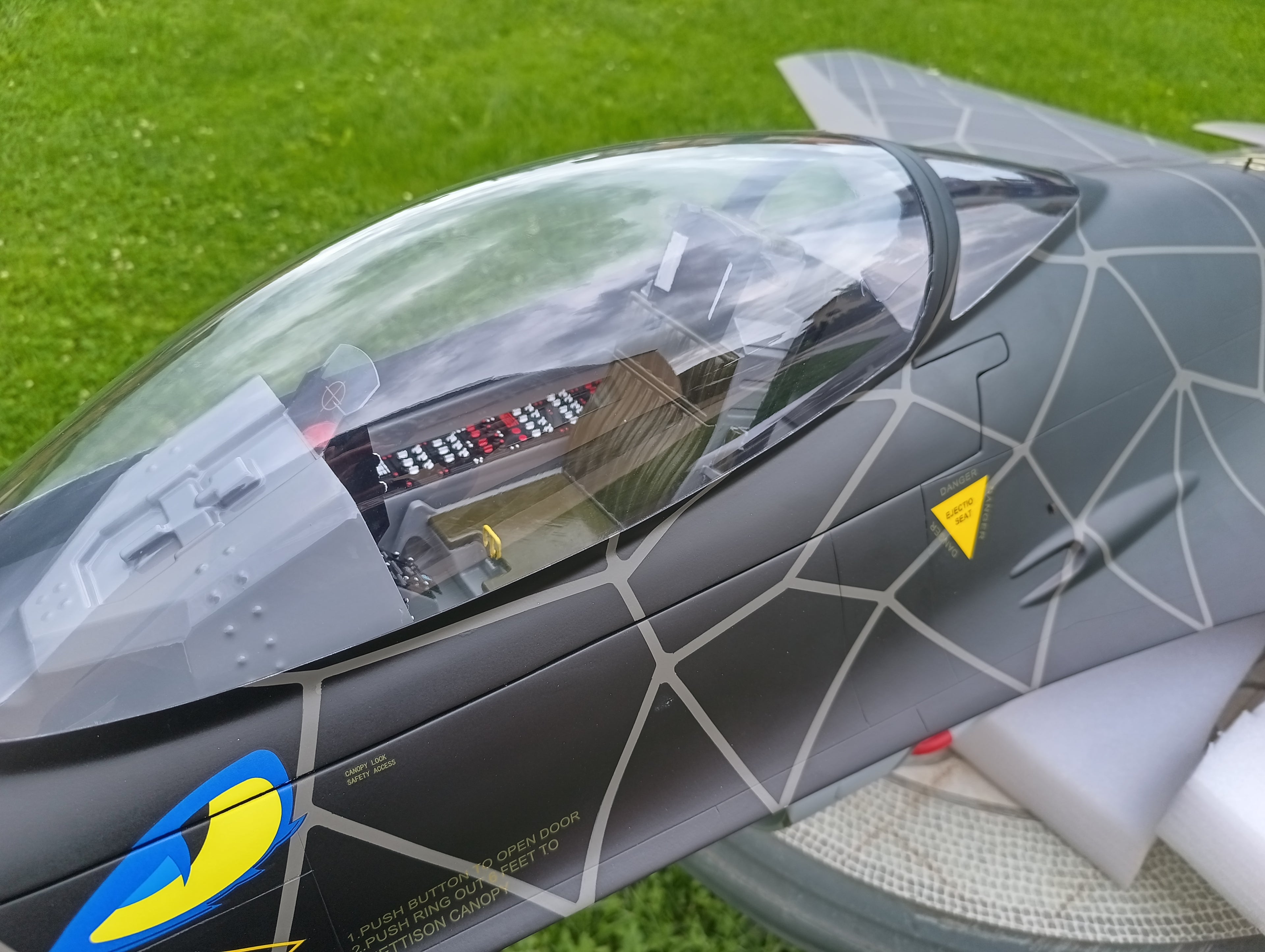 Pilot rc Cockpit Set 1/5 F16