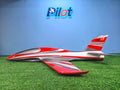 Pilot rc 2.2m Predator jet V2 32, retracts,air trap,tail pipe.