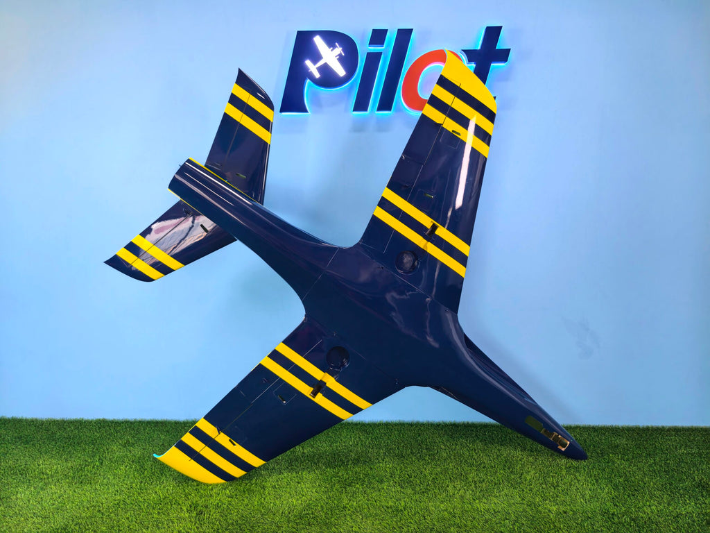 Pilot RC 2.2m Predator Jet V2, 30, Einziehfahrwerk, Air Trap, Schubrohr.