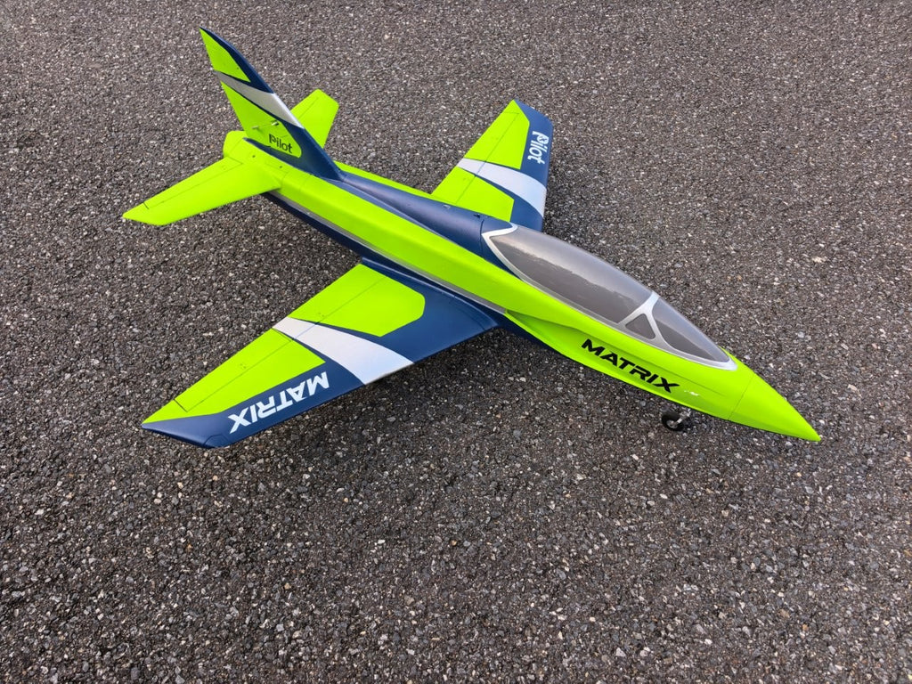 Pilot-RC Foam Matrix EDF 90mm green/blue