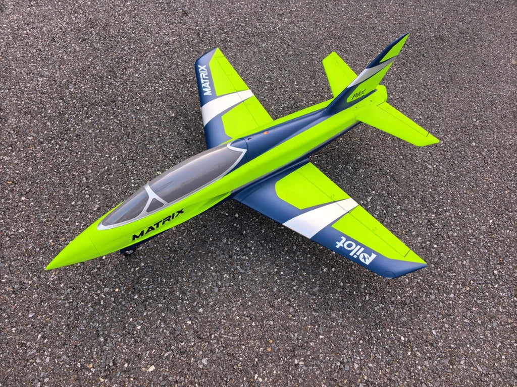 Pilot-RC Foam Matrix EDF 90mm green/blue