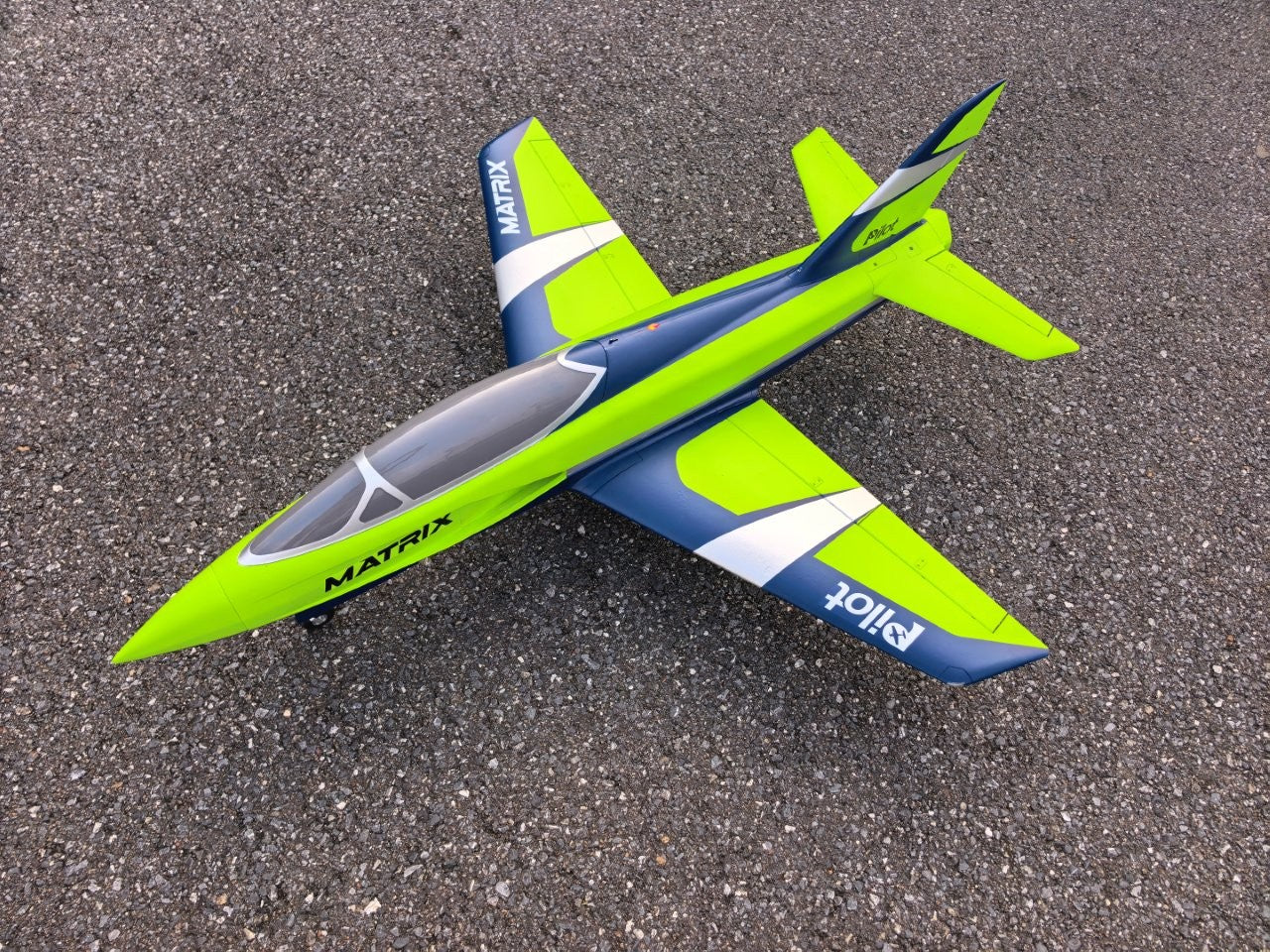 Pilot-RC Foam Matrix EDF 90mm grün/blau