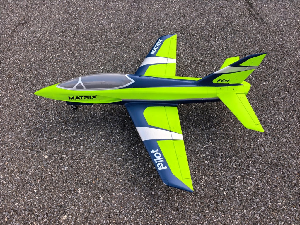 Pilot-RC Foam Matrix EDF 90mm green/blue