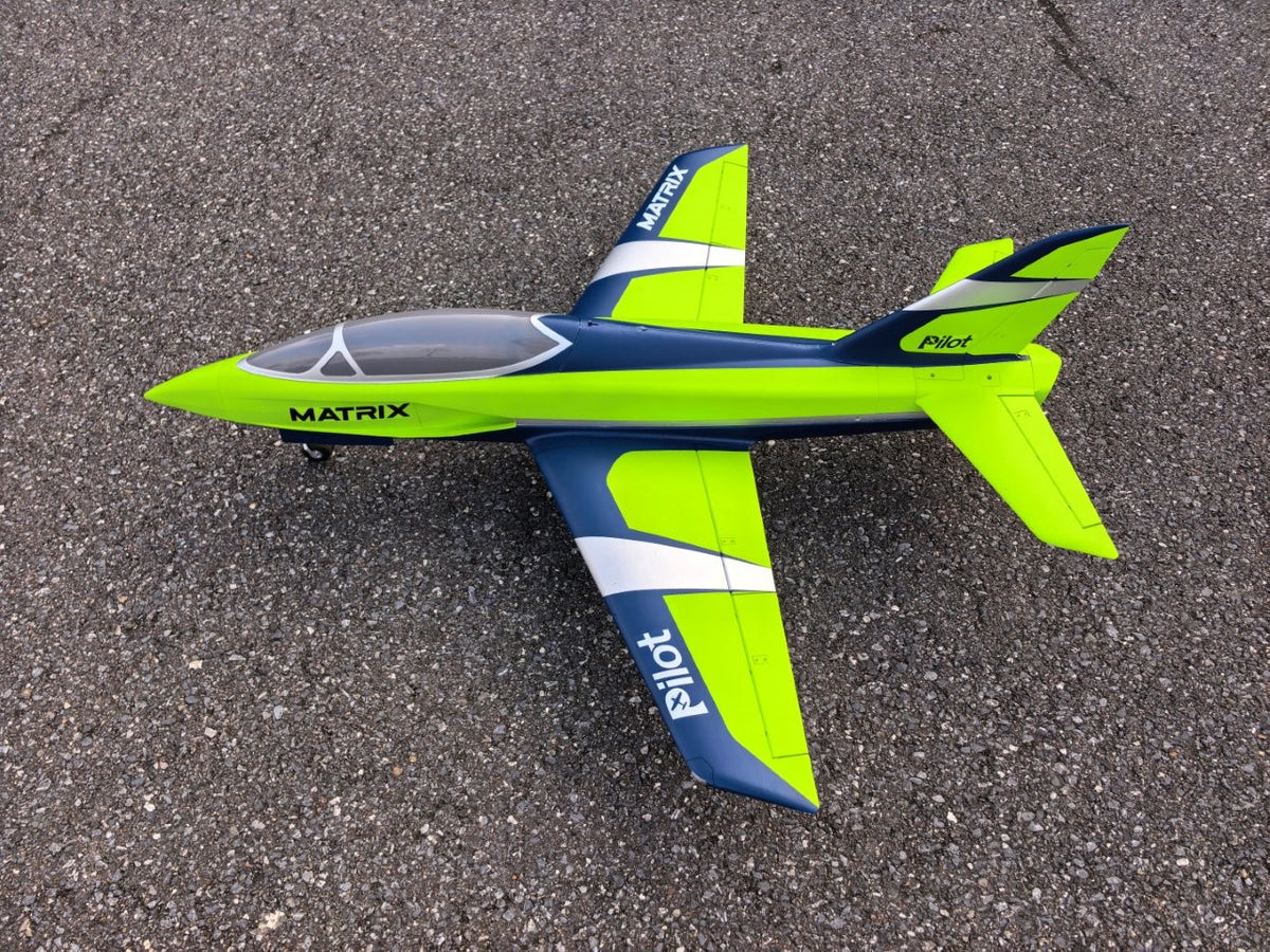 Pilot-RC Foam Matrix EDF 90mm green/blue