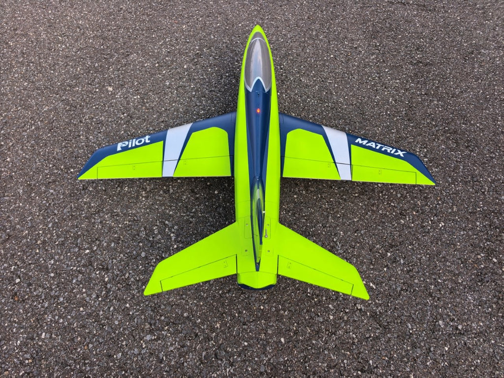 Pilot-RC Foam Matrix EDF 90mm green/blue