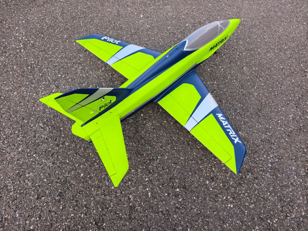Pilot-RC Foam Matrix EDF 90mm green/blue