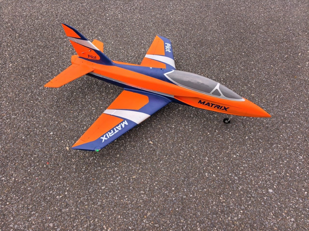 Pilot-RC Foam Matrix EDF 90mm orange/blau