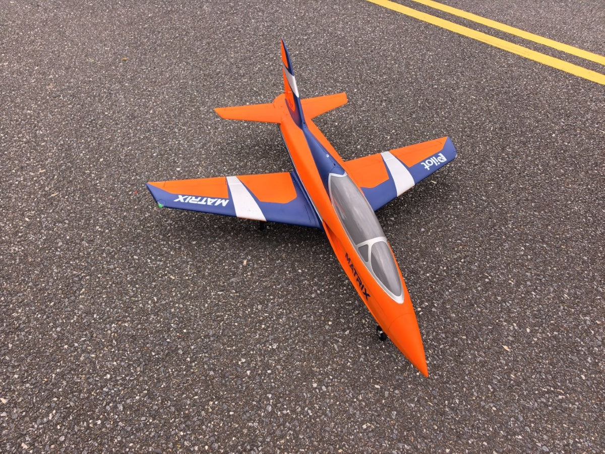 Pilot-RC Foam Matrix EDF 90mm orange/blue