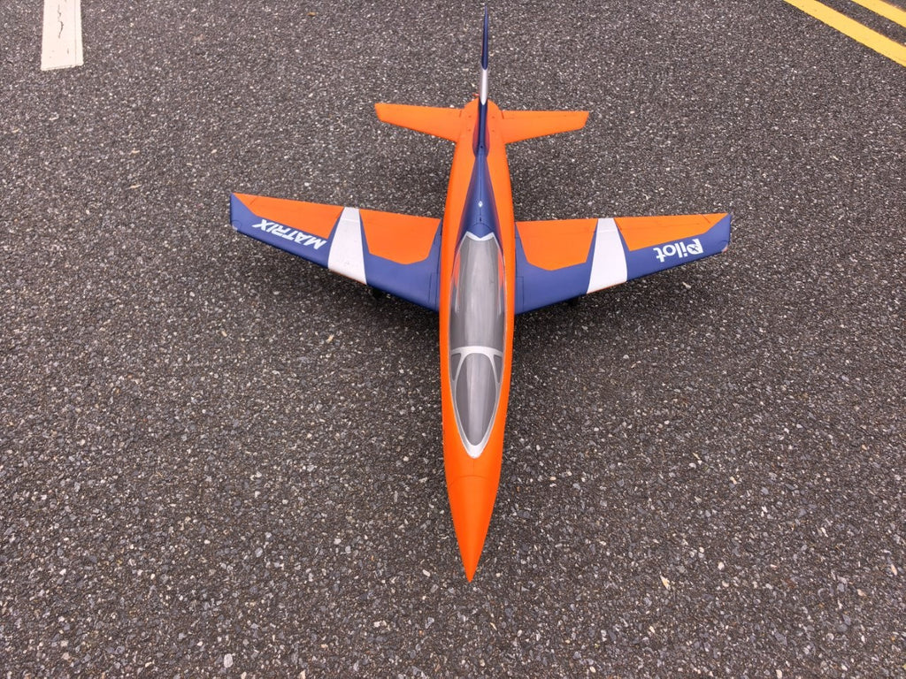 Pilot-RC Foam Matrix EDF 90mm orange/blue