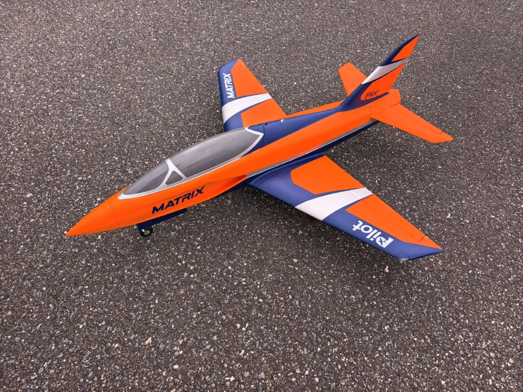 Pilot-RC Foam Matrix EDF 90mm orange/blue