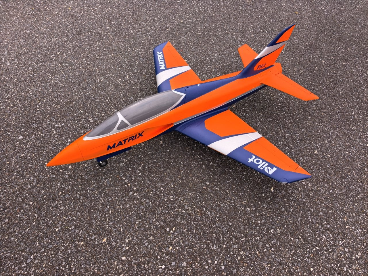 Pilot-RC Foam Matrix EDF 90mm orange/blau