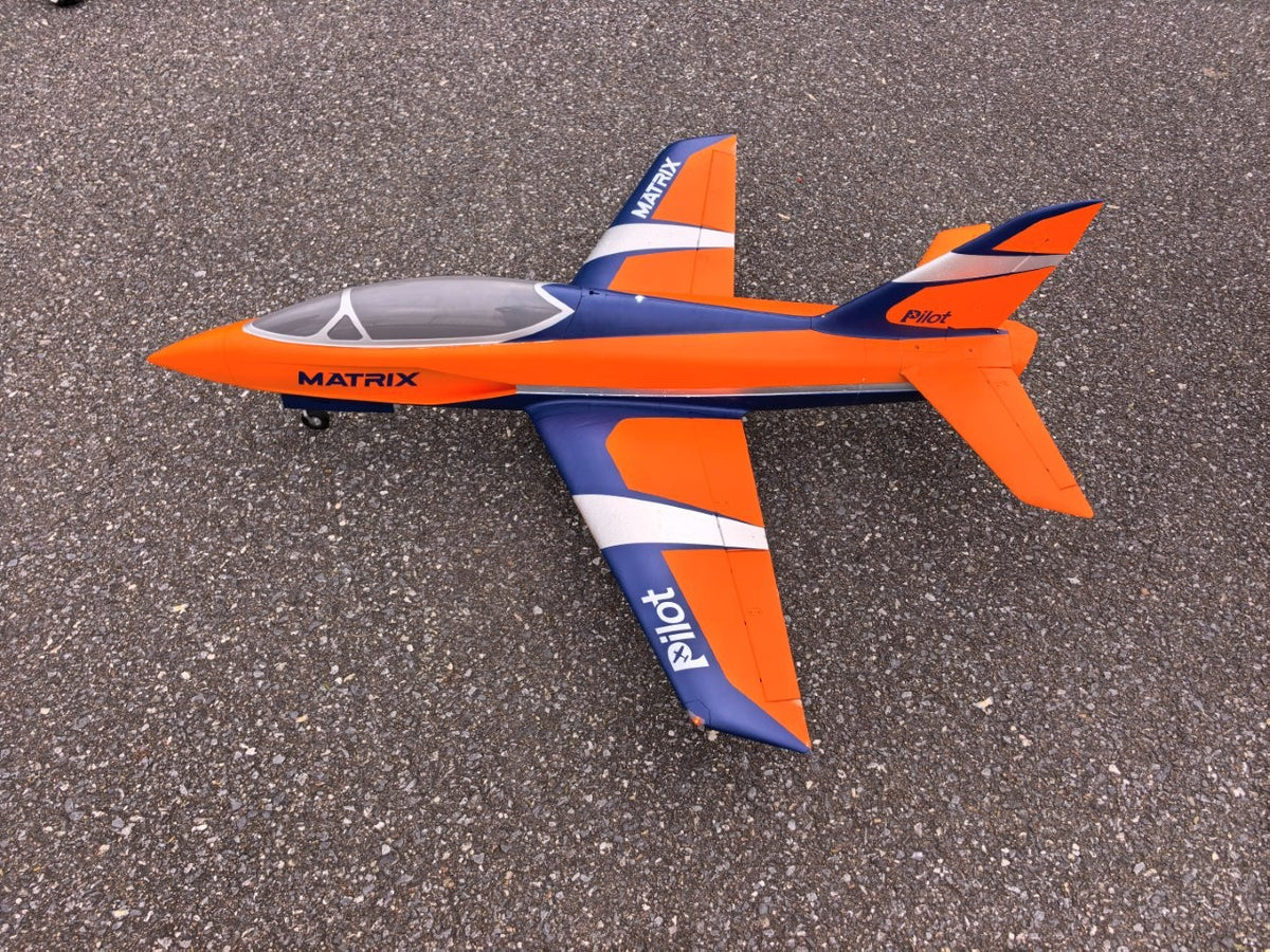 Pilot-RC Foam Matrix EDF 90mm orange/blau